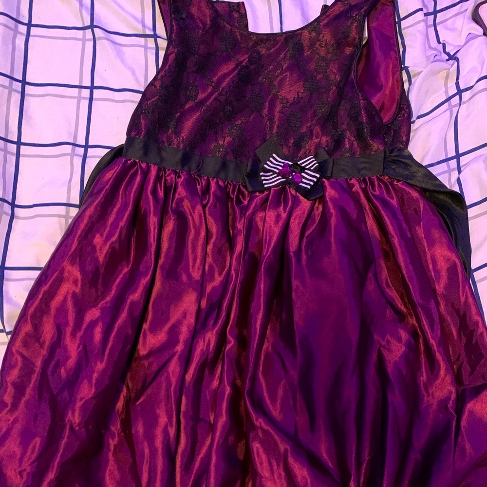 Beautiful royal purple dress